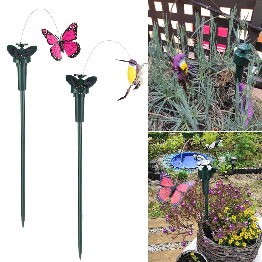 Outdoor Beautiful Auto High Quality Garden Decoration Ornament Flying Butterfly Hummingbird Solar
Outdoor Beautiful Auto High Quality Garden Decoration Ornament Flying Butterfly Hummingbird Solar