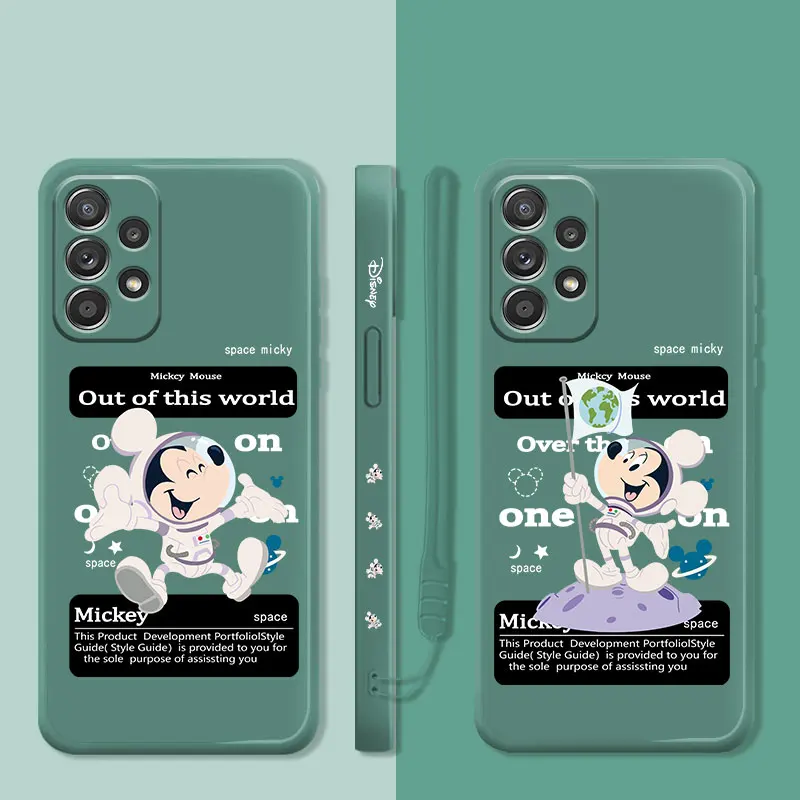 Square Liquid Case For Samsung Galaxy A73 A71 A72 A12 A21s A22 A23 A31 A32 A51 A52 A52s A53 A02s Disney Astronaut Mickey Mouse
Square Liquid Case For Samsung Galaxy A73 A71 A72 A12 A21s A22 A23 A31 A32 A51 A52 A52s A53 A02s Disney Astronaut Mickey Mouse
