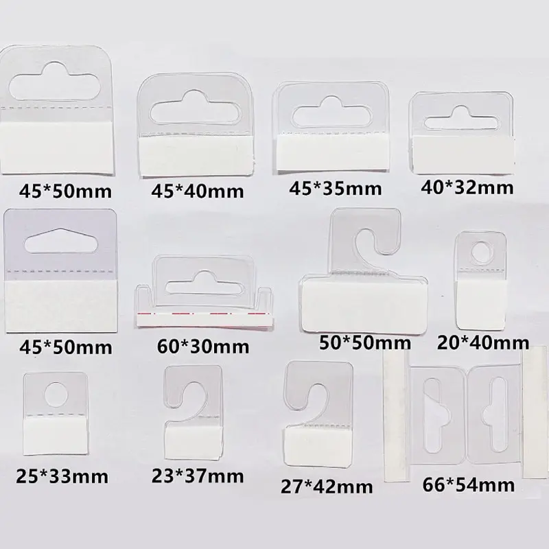 100pcs PVC Slot Hole Adhesive Hang Tabs Tags Hook For Store Retail Display Self-adhesive Merchandising Hang Tabs
100pcs PVC Slot Hole Adhesive Hang Tabs Tags Hook For Store Retail Display Self-adhesive Merchandising Hang Tabs