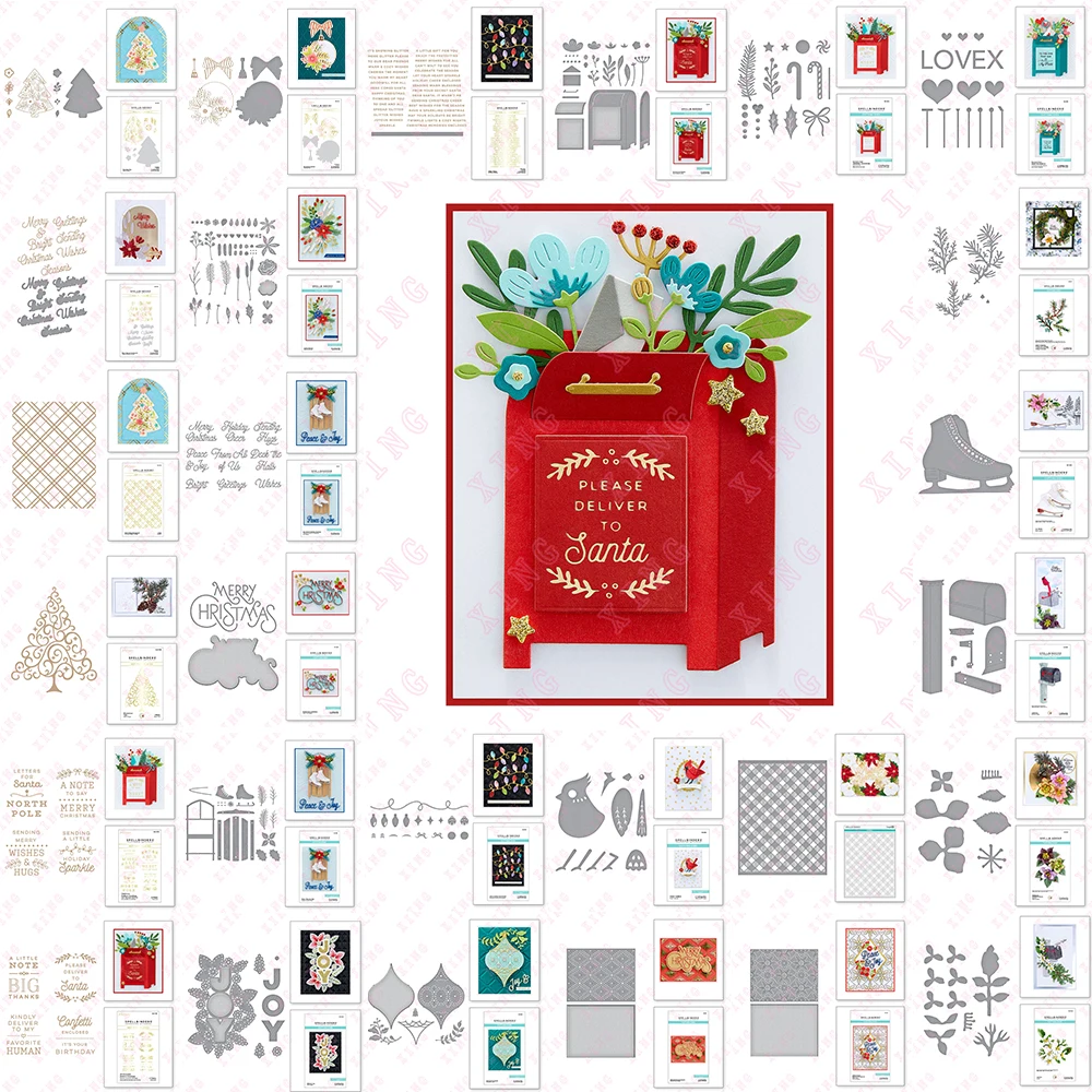 Tree Ornament Sentiments Plaid Hot Foil Mailbox Greetings Wishes Mailbox Ladybugs Ice Skate Letterbox Rose Jasmine Dies Stencil
Tree Ornament Sentiments Plaid Hot Foil Mailbox Greetings Wishes Mailbox Ladybugs Ice Skate Letterbox Rose Jasmine Dies Stencil