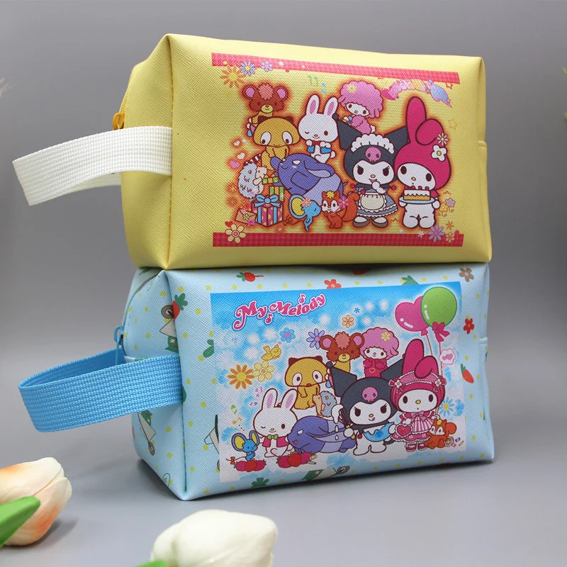 Kawaii Sanrio сумка Kuromi пенал Чехол Мелодия Кирби сумки для хранения аниме косметичка мультфильм игрушки для девочек милый подарок для детей
Kawaii Sanrio сумка Kuromi пенал Чехол Мелодия Кирби сумки для хранения аниме косметичка мультфильм игрушки для девочек милый подарок для детей