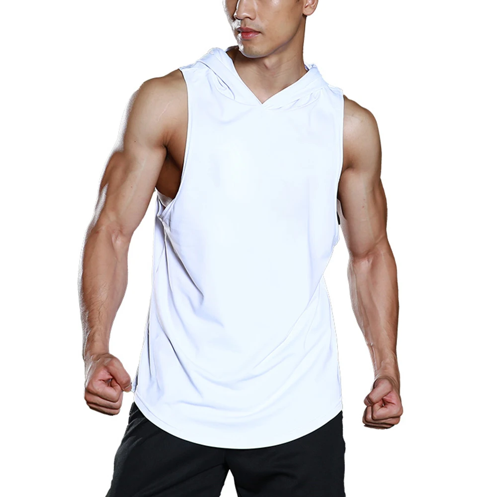 Mens Sports Vest Summer Quick Dry Stringer Hooded Loose Sleeveless Fitness Muscle Shirt Bodybuilding Tank Tops Cotton Sweatshirt
Mens Sports Vest Summer Quick Dry Stringer Hooded Loose Sleeveless Fitness Muscle Shirt Bodybuilding Tank Tops Cotton Sweatshirt