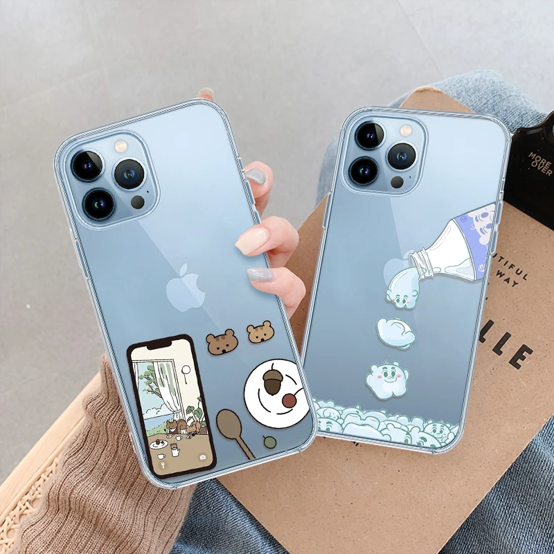 Cute Funny Phone Case For iPhone 13 Pro 12 Mini XS Max 7 Plus 8 SE TPU Cases For iPhone 14 ProMax 11 6 XR Transparent Soft Cover
Cute Funny Phone Case For iPhone 13 Pro 12 Mini XS Max 7 Plus 8 SE TPU Cases For iPhone 14 ProMax 11 6 XR Transparent Soft Cover