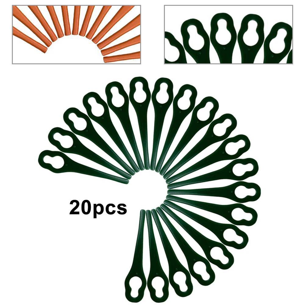 20PCS Plastic Blades Mower Blades GR182 Are Suitable For FRTA 20 A1 VonHaus 20v Lawnmowers String Trimmer Parts
20PCS Plastic Blades Mower Blades GR182 Are Suitable For FRTA 20 A1 VonHaus 20v Lawnmowers String Trimmer Parts