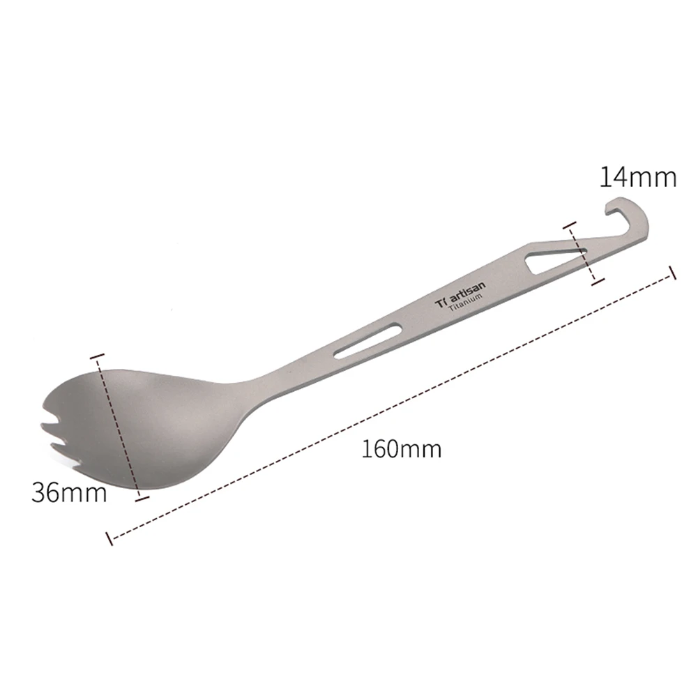 Brand New Camping Travel Spoon Multifunctional 1 Pcs 13g / 0.5oz 160*36mm/6.3*1.4in 2mm Thick Matt/Polish Titanium
Brand New Camping Travel Spoon Multifunctional 1 Pcs 13g / 0.5oz 160*36mm/6.3*1.4in 2mm Thick Matt/Polish Titanium