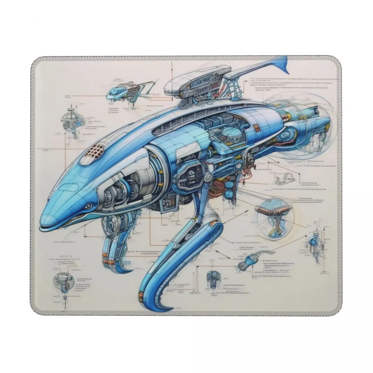 Dolphin Horizontal Print Mouse Pad Pencil Line Drawing Mecha Robot Original Rubber Mousepad Anti Fatigue Simple Table Mouse Pads
Dolphin Horizontal Print Mouse Pad Pencil Line Drawing Mecha Robot Original Rubber Mousepad Anti Fatigue Simple Table Mouse Pads