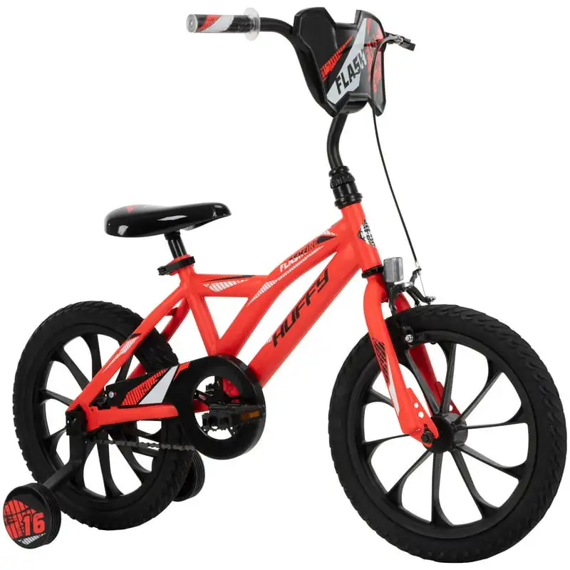 

16-inch Flashfire Boys' Bike for Kids, For Age 4-10 Boys and Girls Before School Gift