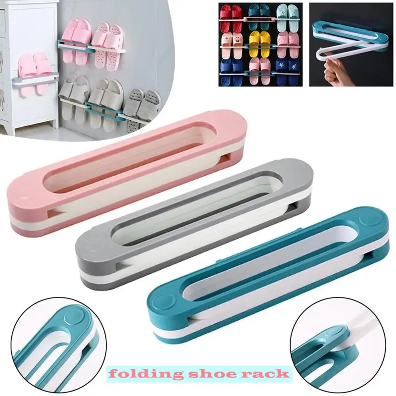 Foldable Bathroom Slipper Rack Non Perforated Waterproof Bathroom Wall Drainage Rack Foldable Shoes Multi-Layer Storage Rack
Foldable Bathroom Slipper Rack Non Perforated Waterproof Bathroom Wall Drainage Rack Foldable Shoes Multi-Layer Storage Rack