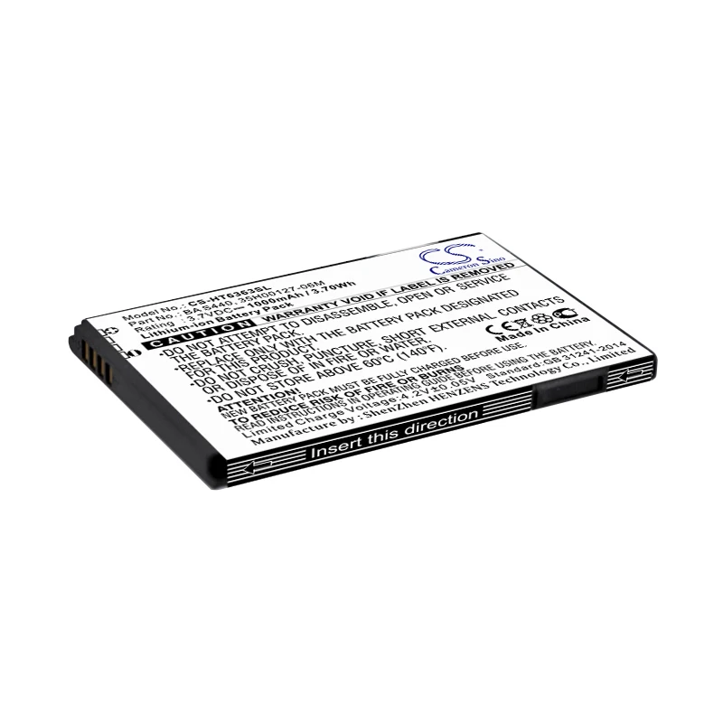 Cameron Sino Mobile SmartPhone Replacement Li-ion Battery 1000mAh For 35H00127-02M USCellular G6 Free Tools
Cameron Sino Mobile SmartPhone Replacement Li-ion Battery 1000mAh For 35H00127-02M USCellular G6 Free Tools