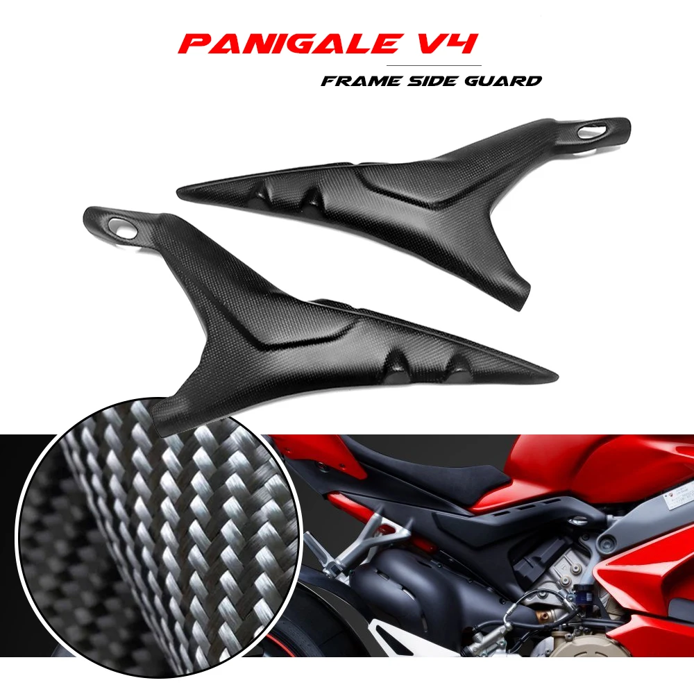 for Ducati Superleggera V4 2020 2021 Motorcycle Carbon Fiber Seat Side Subframe Sub Fairing Cover Cowling Panel Guard Protector
for Ducati Superleggera V4 2020 2021 Motorcycle Carbon Fiber Seat Side Subframe Sub Fairing Cover Cowling Panel Guard Protector