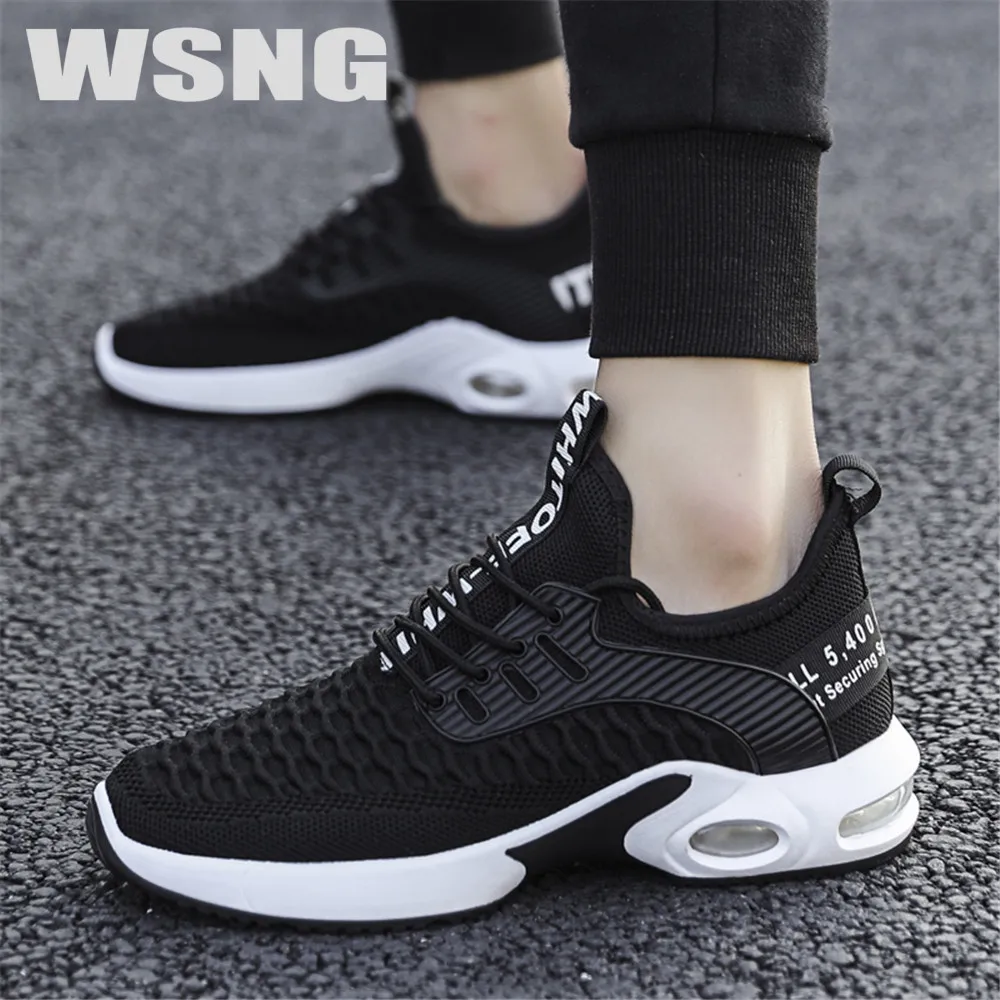 WSNG Men's Shoes Air Cushion Breathable Trend Flying Woven Men's Shoes 2022 Spring New Fashion Four Sports Shoes Casual 39-44
WSNG Men's Shoes Air Cushion Breathable Trend Flying Woven Men's Shoes 2022 Spring New Fashion Four Sports Shoes Casual 39-44