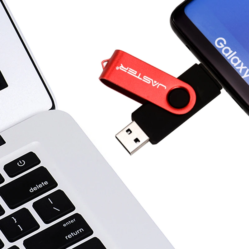 

JASTER High Speed USB 2.0 OTG 3 in 1 for Android SmartPhone/PC TYPE-C Student gifts Pen Drive 16G 32G 64GB Pen Drive Flash Disk