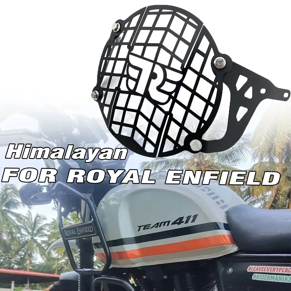 For Royal Enfield Himalayan 400 411 Motorcycle Accessories Headlight Protector Guard Front Head Lamp Grill Protection Cover
For Royal Enfield Himalayan 400 411 Motorcycle Accessories Headlight Protector Guard Front Head Lamp Grill Protection Cover