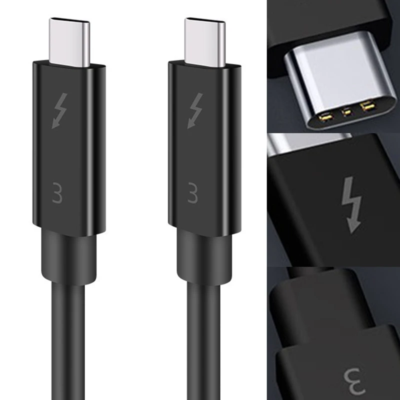 Typec Cable For Thunderbolt 3 Data Cable 40Gbps Full Speed 100W Fast Charge 5K Transmission
Typec Cable For Thunderbolt 3 Data Cable 40Gbps Full Speed 100W Fast Charge 5K Transmission