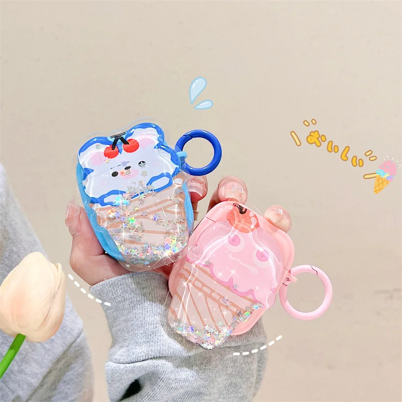 Creative Quicksand Ice Cream Case for Apple AirPods 1 2 3 Pro Cases Cover IPhone Bluetooth Earbuds Earphone Air Pod Pods Case
Creative Quicksand Ice Cream Case for Apple AirPods 1 2 3 Pro Cases Cover IPhone Bluetooth Earbuds Earphone Air Pod Pods Case