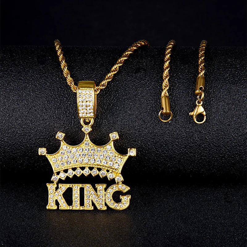 New hiphop net red with the same style star with the same style crown king trend everything with punk pendant necklace
New hiphop net red with the same style star with the same style crown king trend everything with punk pendant necklace