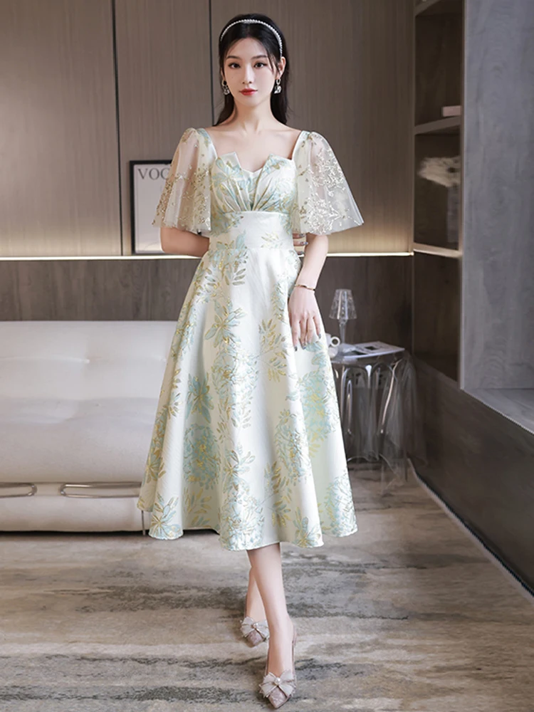 Elegant Satin Evening Dresses 2022 Square Neck A-Line Tea-Length Midi Women SemI Formal Wedding Party Gowns Homecoming Dresses
Elegant Satin Evening Dresses 2022 Square Neck A-Line Tea-Length Midi Women SemI Formal Wedding Party Gowns Homecoming Dresses