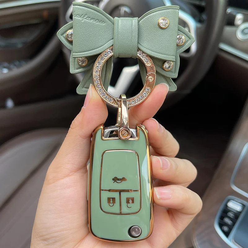 Bow Ring Folding Key TPU Car Key Case Cover for Chevrolet Cruze Aveo Buick VAUXHALL OPEL Insignia Astra J Zafira C 3 Buttons Fob 
Bow Ring Folding Key TPU Car Key Case Cover for Chevrolet Cruze Aveo Buick VAUXHALL OPEL Insignia Astra J Zafira C 3 Buttons Fob