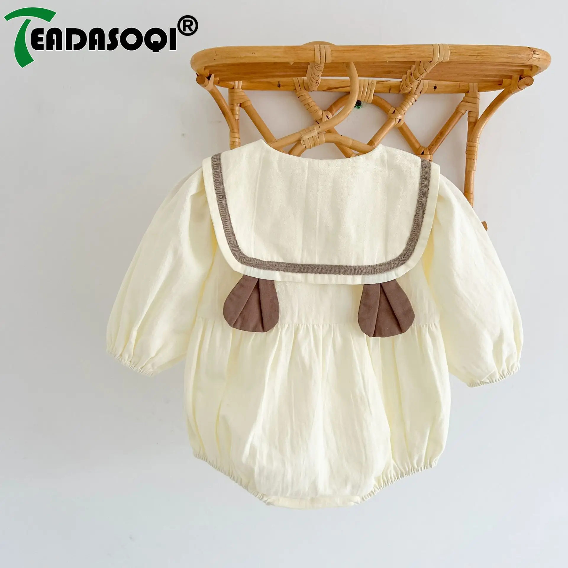 2023 Autumn Toddler Bodysuits 0-3Y Newborn Baby Girls Full Sleeve Crtoon Bear Peter Pan Collar One-piece Infant Kids Jumpsuits
2023 Autumn Toddler Bodysuits 0-3Y Newborn Baby Girls Full Sleeve Crtoon Bear Peter Pan Collar One-piece Infant Kids Jumpsuits