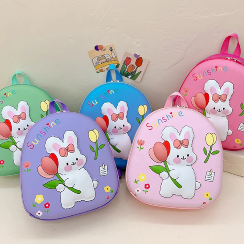 Cartoon Rabbit Egg Shell Backpack Waterproof Preschool Backpacks Nylon Large Capacity Cute Children Kindergarten School Bags
Cartoon Rabbit Egg Shell Backpack Waterproof Preschool Backpacks Nylon Large Capacity Cute Children Kindergarten School Bags