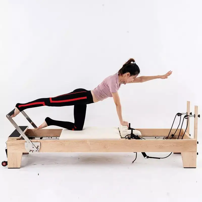 Yoga Body Building Gym Home Fitness Equipment Maple Wood Pilates Reformers Bed Machine pilates
Yoga Body Building Gym Home Fitness Equipment Maple Wood Pilates Reformers Bed Machine pilates
