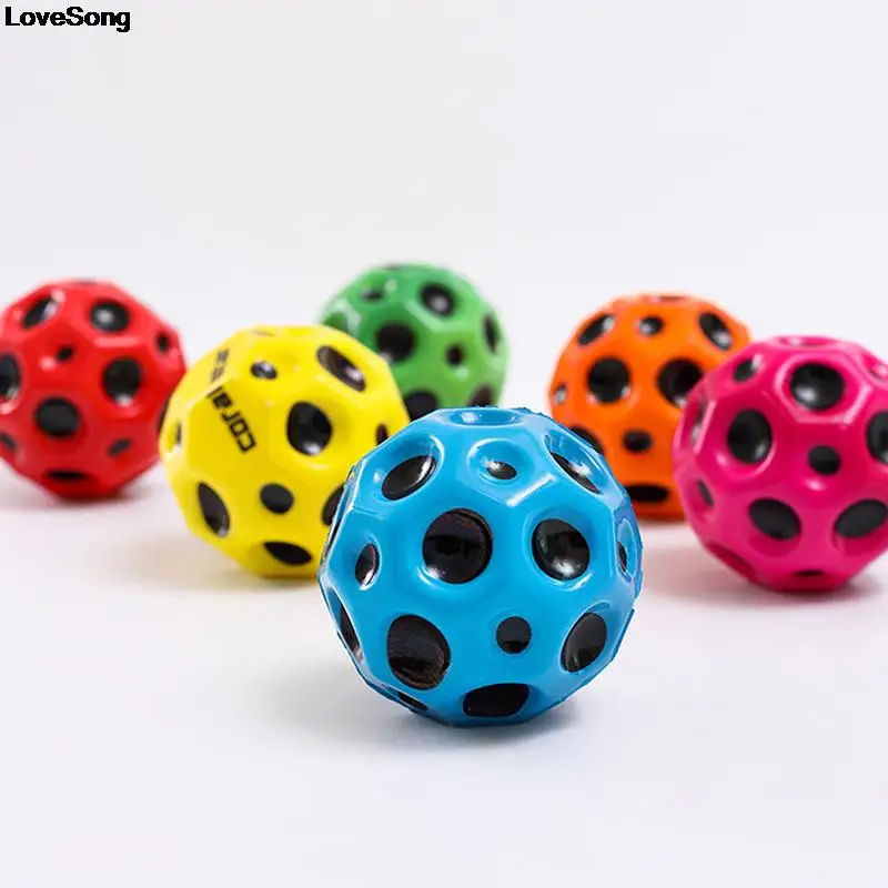 1pc Useful Hole Ball Soft Bouncy Ball Anti-fall Moon Shape Porous Bouncy Ball Kids Indoor Toy Ergonomic Design
1pc Useful Hole Ball Soft Bouncy Ball Anti-fall Moon Shape Porous Bouncy Ball Kids Indoor Toy Ergonomic Design