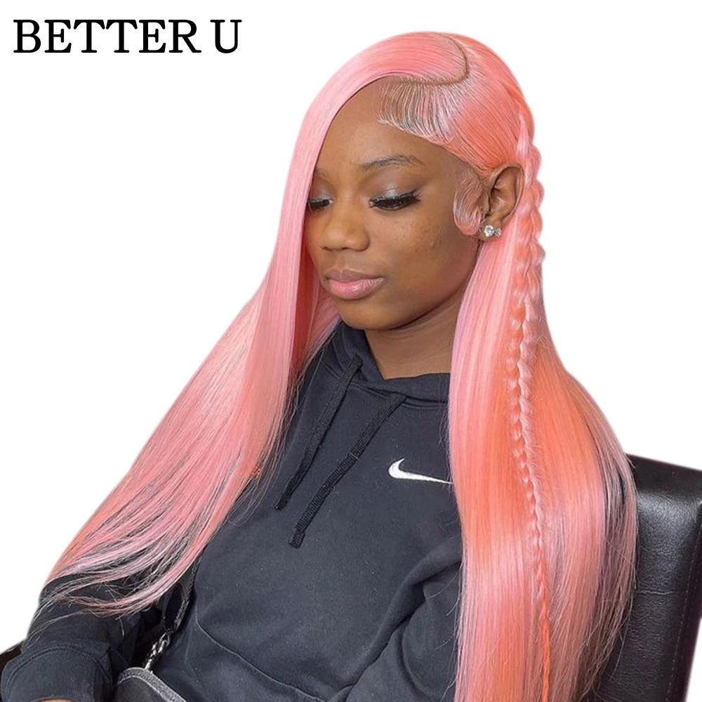 Glueless Wig Human Hair Ready to Wear Pink Brazilian Wigs on Sale 13x6 13x4 HD Lace For Women 613 Colored Wig Better U
Glueless Wig Human Hair Ready to Wear Pink Brazilian Wigs on Sale 13x6 13x4 HD Lace For Women 613 Colored Wig Better U
