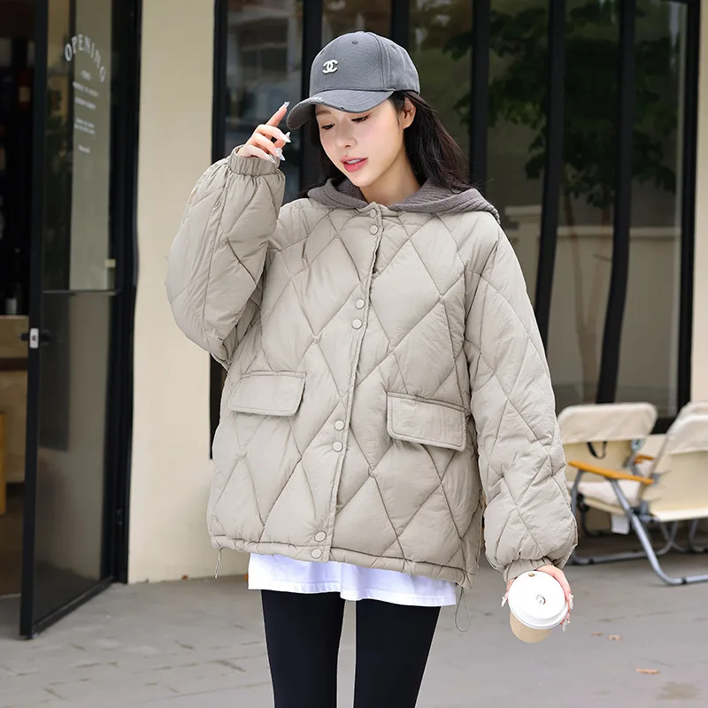 PinkyIsBlack Winter Jacket Women Thick Qulited Knitting Hooded Spliced Coat Female Winter Loose Cotton Padded Jacket Clothes
PinkyIsBlack Winter Jacket Women Thick Qulited Knitting Hooded Spliced Coat Female Winter Loose Cotton Padded Jacket Clothes