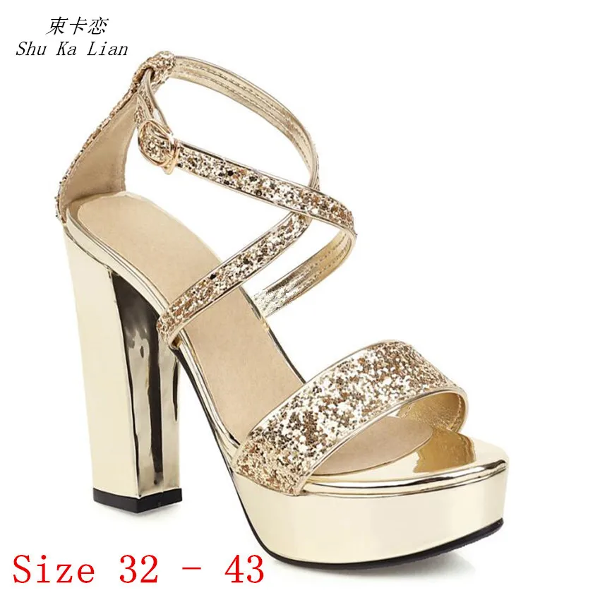 Platform Pumps Women High Heels Gladiator Sandals Woman High Heel Shoes Small Plus Size 32 - 43
Platform Pumps Women High Heels Gladiator Sandals Woman High Heel Shoes Small Plus Size 32 - 43