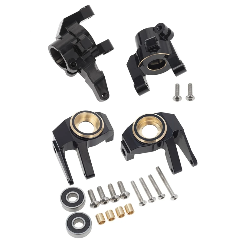 

Heavy Duty Brass AR90 Steering Knuckles And Caster Blocks For Axial SCX6 1/6 RC Crawler Car Upgrades Parts Accessories