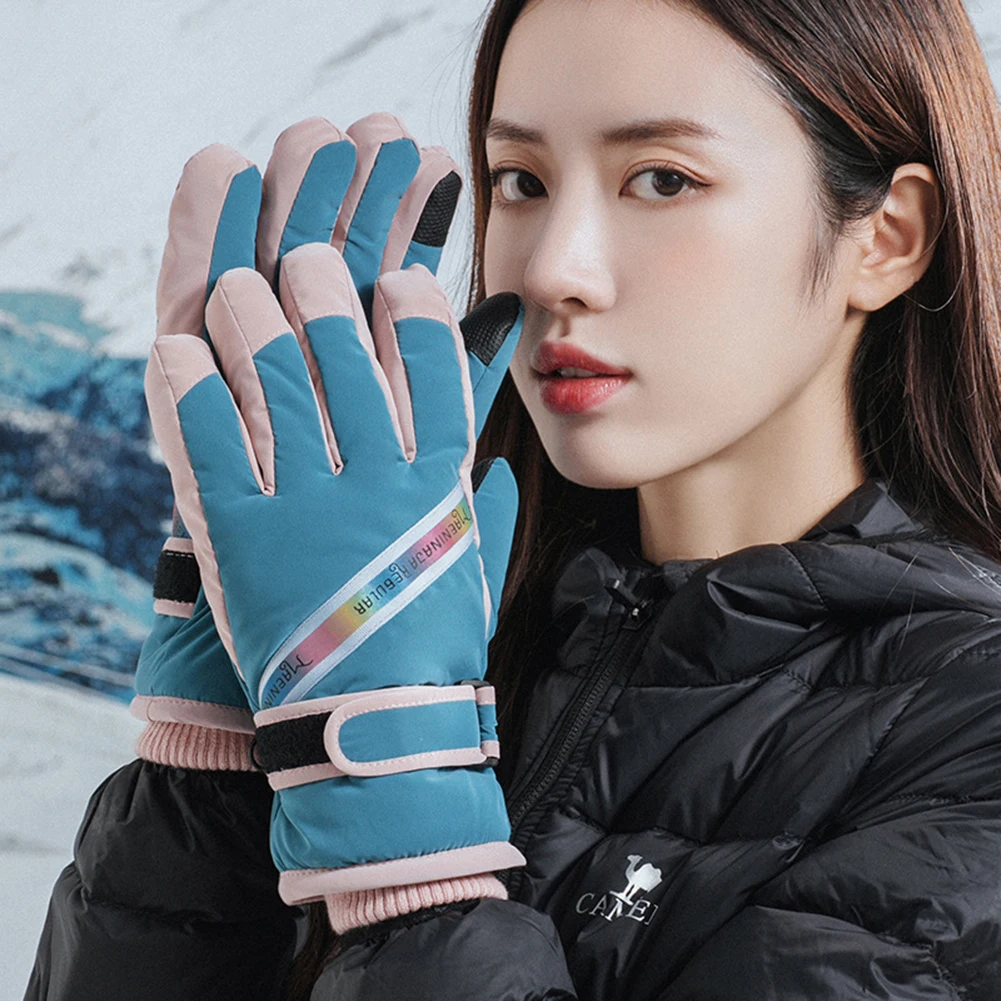 Outdoor Ski Gloves Windproof Waterproof Touch Screen Cycling Riding Cotton Unisex Thermal Warm Full Finger Gloves For Camping
Outdoor Ski Gloves Windproof Waterproof Touch Screen Cycling Riding Cotton Unisex Thermal Warm Full Finger Gloves For Camping