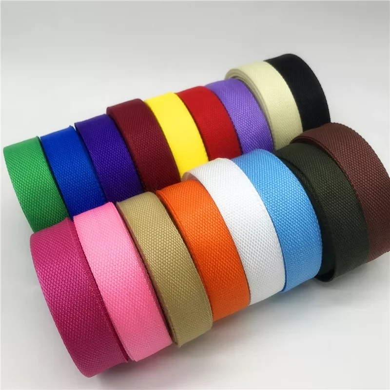 30mm Nylon Webbing Polypropylene PP Webbing Ribbon Band Strap Dog Collar Harness Outdoor Backpack Bag Parts
30mm Nylon Webbing Polypropylene PP Webbing Ribbon Band Strap Dog Collar Harness Outdoor Backpack Bag Parts
