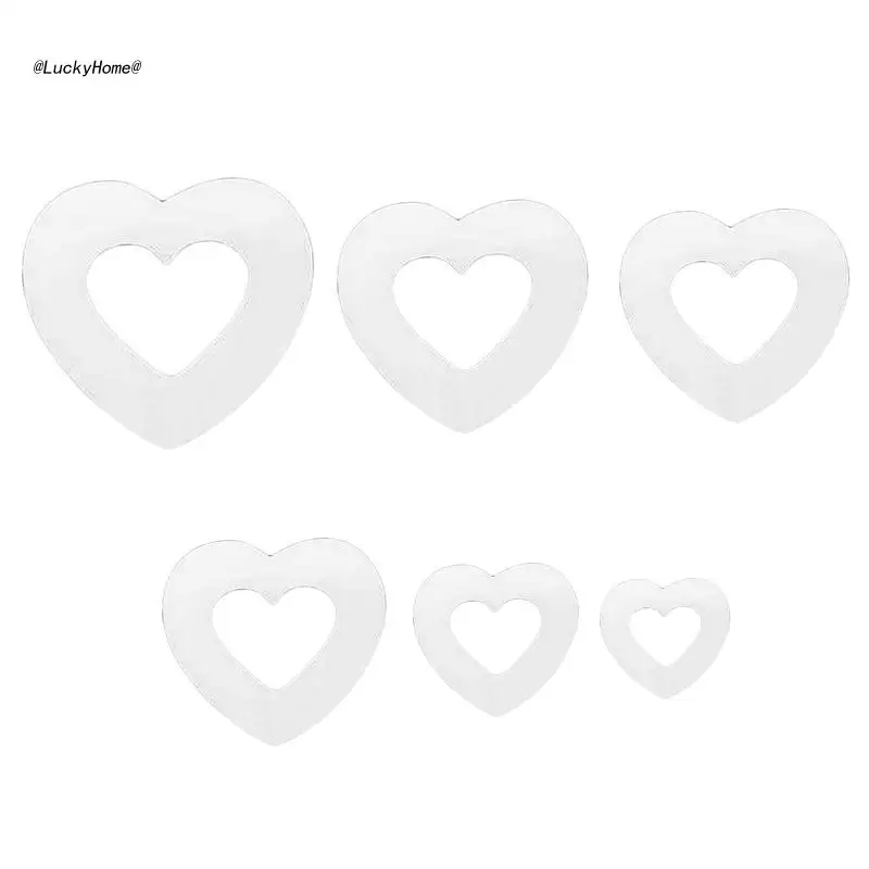 11UA Cake Mold Cake Decoration Tools Birthday Cake Stencil Heart Shape PET Material Bakeware Pastry Gadgets 6 Sizes to Choose
11UA Cake Mold Cake Decoration Tools Birthday Cake Stencil Heart Shape PET Material Bakeware Pastry Gadgets 6 Sizes to Choose