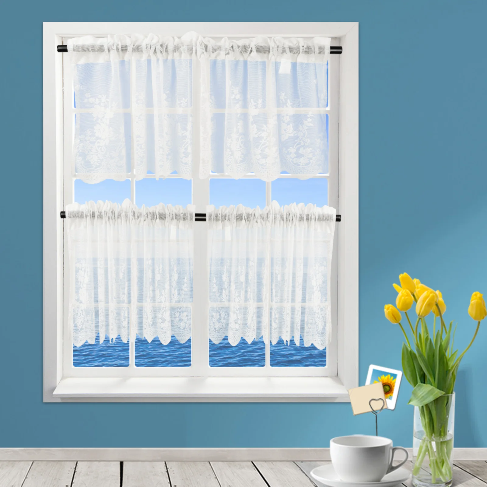 Modern Jacquard Lace Window Curtain Valance Lace Hem Coffee Short Curtain For Kitchen Cabinet Door Bedroom Home Decor Newest
Modern Jacquard Lace Window Curtain Valance Lace Hem Coffee Short Curtain For Kitchen Cabinet Door Bedroom Home Decor Newest