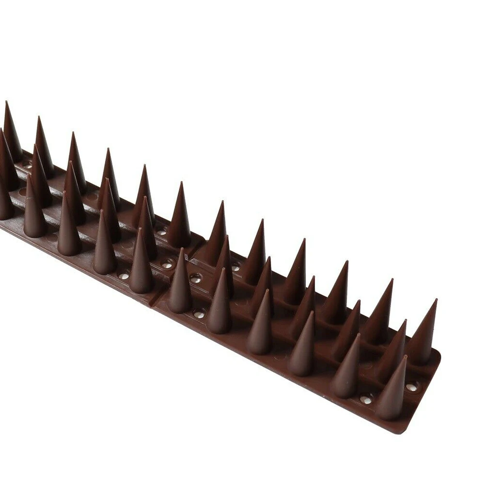 Anti-bird Thorn Bird Spikes High Control Long PP Against Birds Cat Deterrent Pigeon Deterrent 1pc 45*4.5*3.7cm
Anti-bird Thorn Bird Spikes High Control Long PP Against Birds Cat Deterrent Pigeon Deterrent 1pc 45*4.5*3.7cm