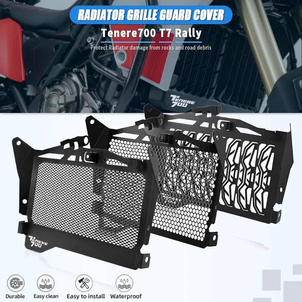 Tenere700 Motorcycle Accessories Aluminum Radiator Grille Guard Cover For Yamaha T7 2019-2021 Tenere 700 Rally 2019 2020 2021
Tenere700 Motorcycle Accessories Aluminum Radiator Grille Guard Cover For Yamaha T7 2019-2021 Tenere 700 Rally 2019 2020 2021