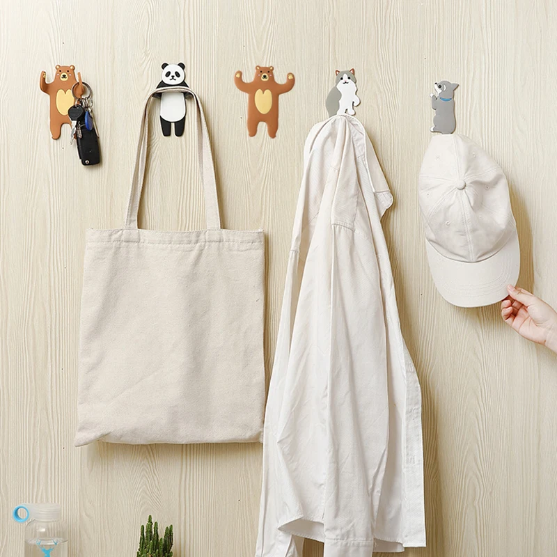 Multi-purpose Wall Hooks Hangers Self Adhesive Door Wall Washable And Reusable Holders Cartoon Hanging Hook For Home Decoration
Multi-purpose Wall Hooks Hangers Self Adhesive Door Wall Washable And Reusable Holders Cartoon Hanging Hook For Home Decoration