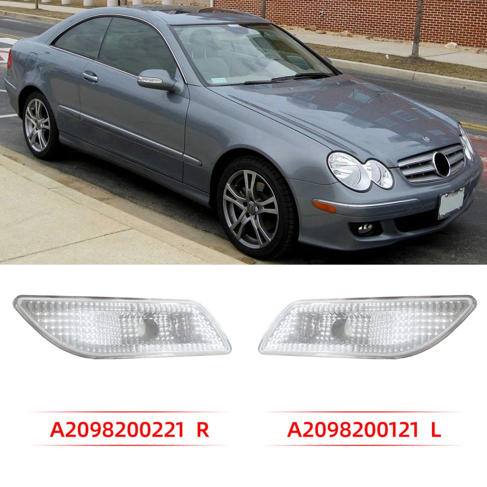 2pcs Car Front Bumper Side Marker Light For Mercedes W209 320 CLK 03-09 2098200121 2098200221 Clear White Led Sign Light
2pcs Car Front Bumper Side Marker Light For Mercedes W209 320 CLK 03-09 2098200121 2098200221 Clear White Led Sign Light