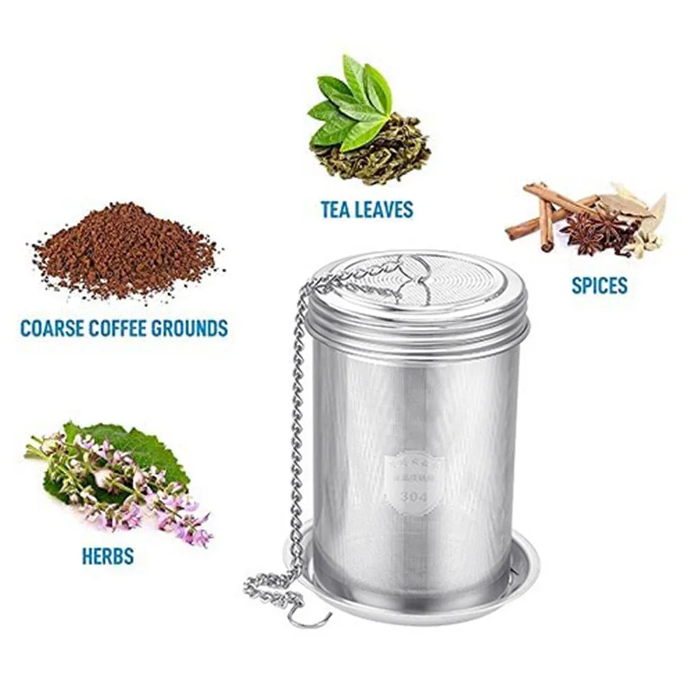 Tea Infuser Stainless Steel For Teapots Mugs Cups Reusable Mesh Filter Cooking Strainer Home Kitchen Tea Leak
Tea Infuser Stainless Steel For Teapots Mugs Cups Reusable Mesh Filter Cooking Strainer Home Kitchen Tea Leak