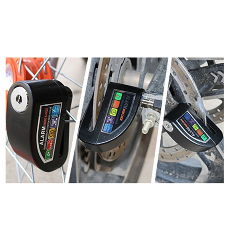 Safety Motorcycle Bike Anti-theft Wheel Disc Brake Lock Padlock Waterproof Loud for Road MTB Cycling Rotor with Two Keys
Safety Motorcycle Bike Anti-theft Wheel Disc Brake Lock Padlock Waterproof Loud for Road MTB Cycling Rotor with Two Keys