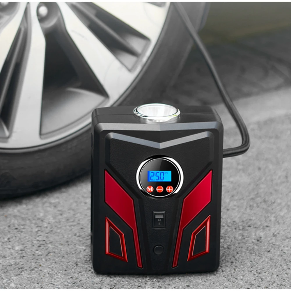 Car Air Compressor Universal Car Air Pump 12V Electric Inflate Tool Machine Tire Inflator With Digital Pressure Gauge Flashlight
Car Air Compressor Universal Car Air Pump 12V Electric Inflate Tool Machine Tire Inflator With Digital Pressure Gauge Flashlight