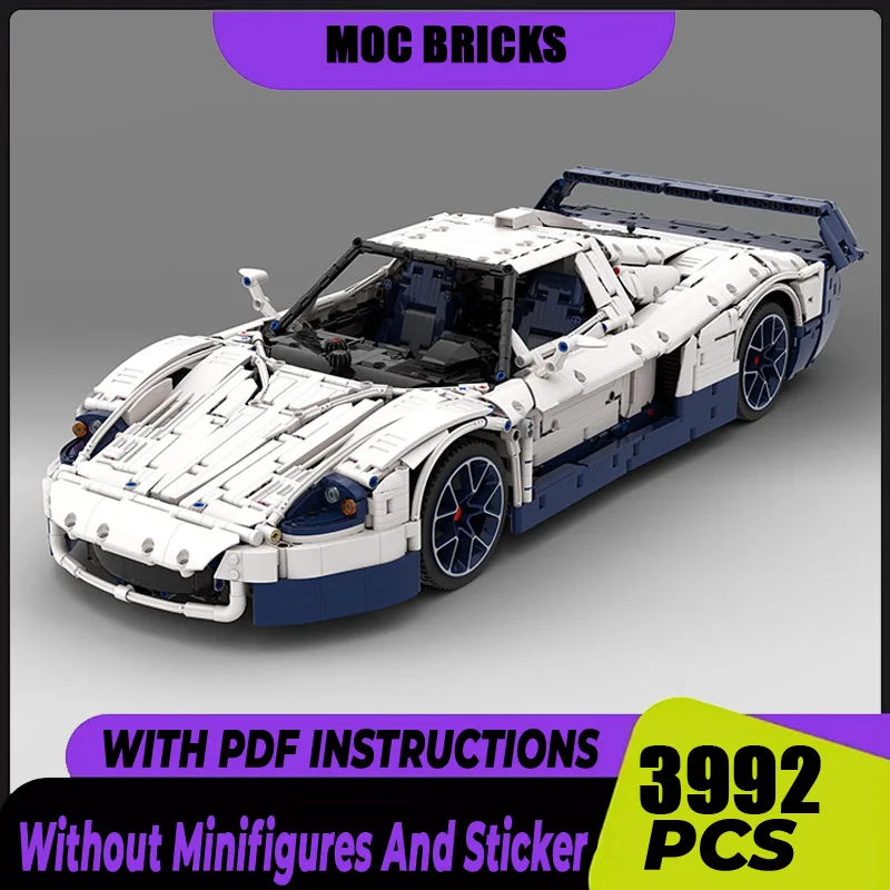 Конструктор Champion Speed Cars Moc MC12 Модульные строительные блоки технология сборки