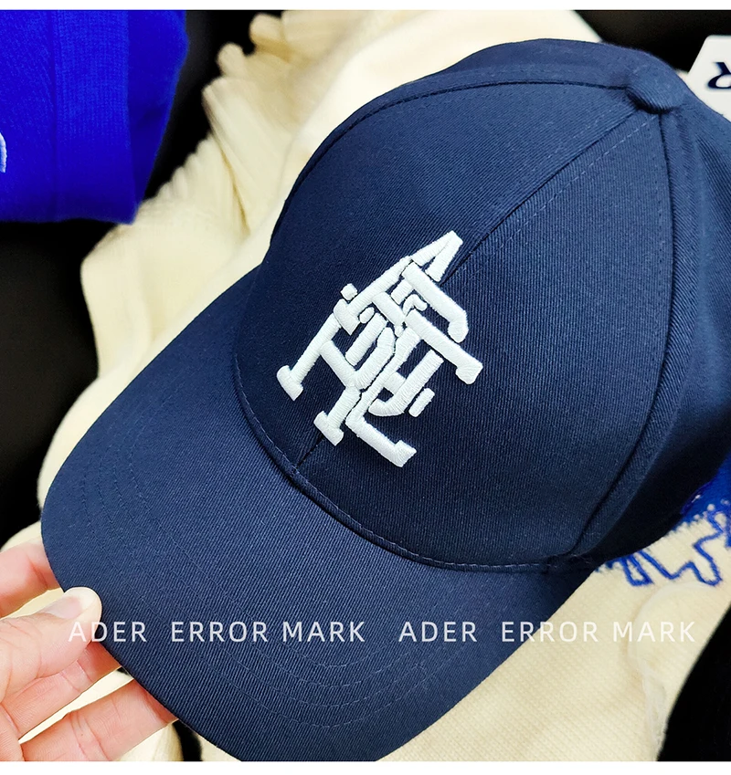Ader Error Caps Men Women 1:1 Sunscreen Royal Blue ADER ERROR Embroidered Letters Baseball Cap
Ader Error Caps Men Women 1:1 Sunscreen Royal Blue ADER ERROR Embroidered Letters Baseball Cap