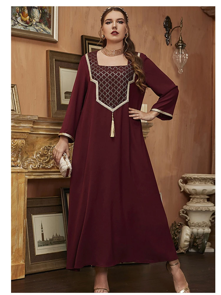 Ramadan Red Robe Longue Femme Abaya Dubai Arabic Turkey Islam Indian Pakistani Muslim Dress For Women Kaftan Morocco Vestidos
Ramadan Red Robe Longue Femme Abaya Dubai Arabic Turkey Islam Indian Pakistani Muslim Dress For Women Kaftan Morocco Vestidos