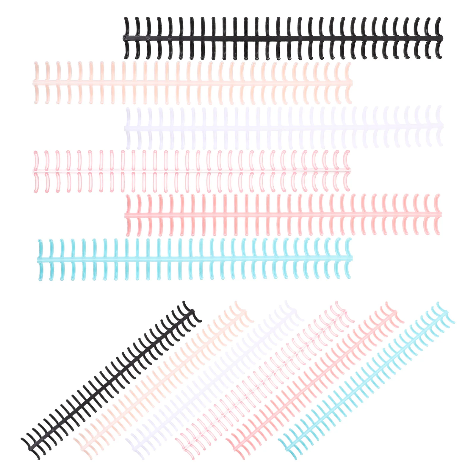 12 Pcs Plastic Loose-leaf Coil Notebook Binding Spirals Creative Stationeries Binder Ring Binders Office Mini Clips
12 Pcs Plastic Loose-leaf Coil Notebook Binding Spirals Creative Stationeries Binder Ring Binders Office Mini Clips