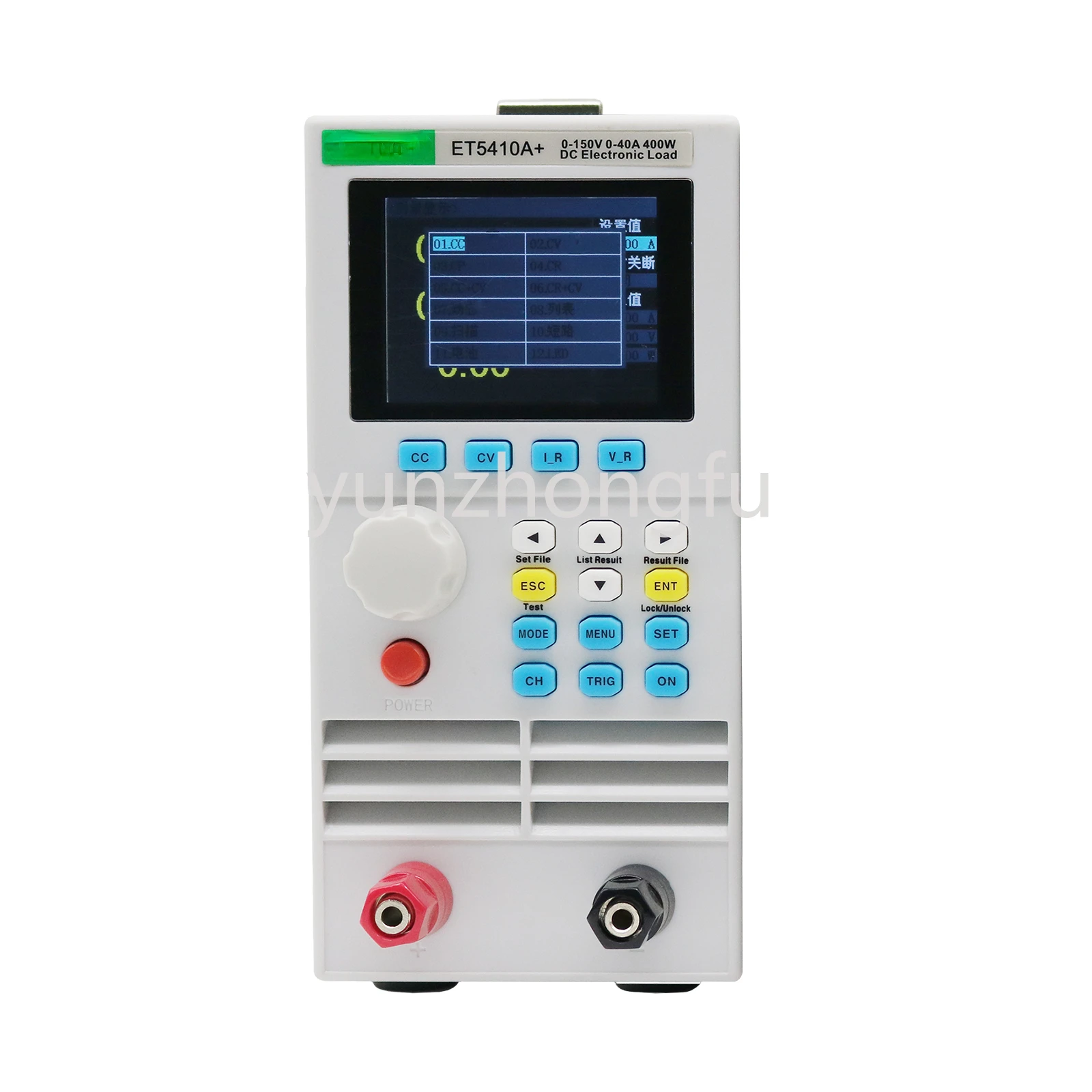ET5411A+ 500V 15A 400W One-Channel Programmable Load High Resolution Precision DC Electronic Load 
ET5411A+ 500V 15A 400W One-Channel Programmable Load High Resolution Precision DC Electronic Load