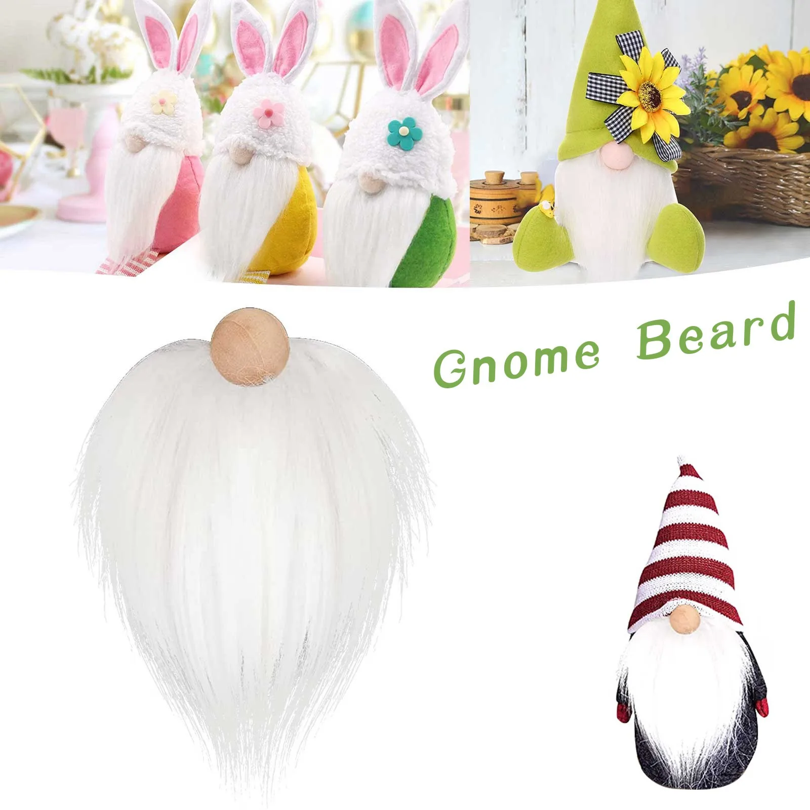 3Pcs Faux Fur Gnome Beard With Ball For Festival Decor DIY Handmade Craft Gnomes Plush Hair Cosplay Costume Making Accessory 
3Pcs Faux Fur Gnome Beard With Ball For Festival Decor DIY Handmade Craft Gnomes Plush Hair Cosplay Costume Making Accessory