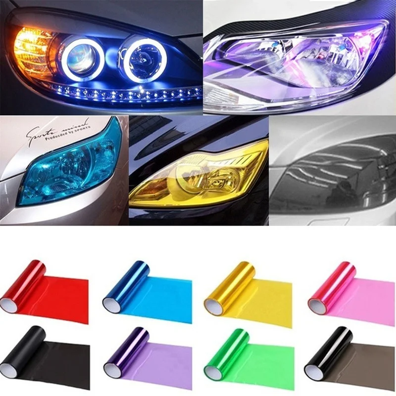 Car Styling Headlight Taillight Tint Vinyl Film Sticker Easy Stick Motorcycle Decoration Waterproof Protection Auto Light Decals
Car Styling Headlight Taillight Tint Vinyl Film Sticker Easy Stick Motorcycle Decoration Waterproof Protection Auto Light Decals