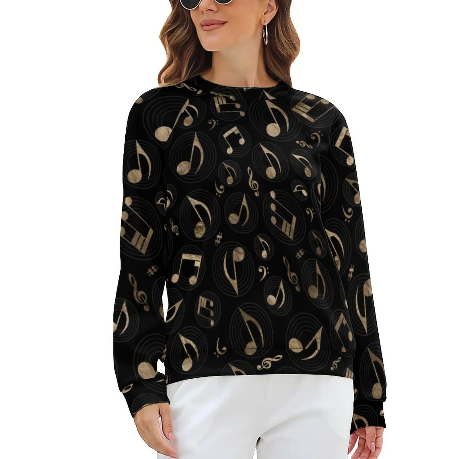 Music Notes Hoodies Female Black and Gold Street Fashion Casual Hoodie Winter Long Sleeve Kawaii Graphic Clothing Large Size 3XL
Music Notes Hoodies Female Black and Gold Street Fashion Casual Hoodie Winter Long Sleeve Kawaii Graphic Clothing Large Size 3XL