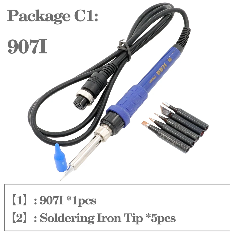 Паяльник YIHUA 907I 907A 907F для паяльной станции Yihua
Паяльник YIHUA 907I 907A 907F для паяльной станции Yihua